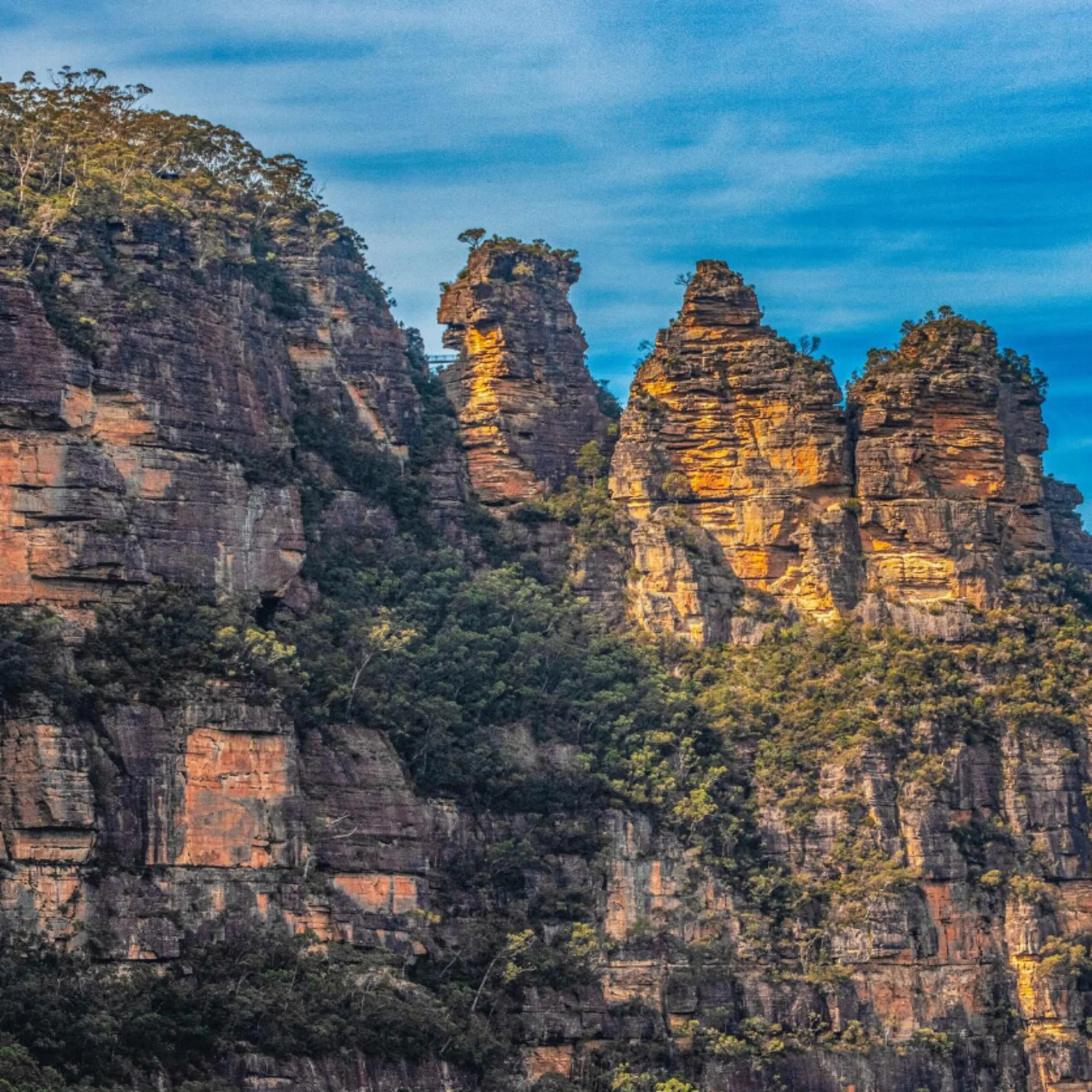 Three Sisters rock
